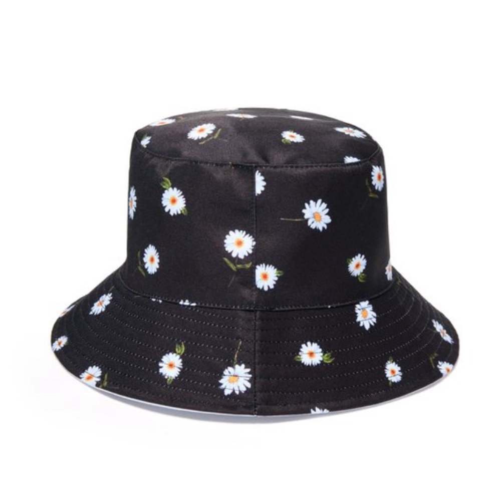 🌵NWT Alice + Olivia Reversible Daisy Bucket Hat - Picture 2 of 2